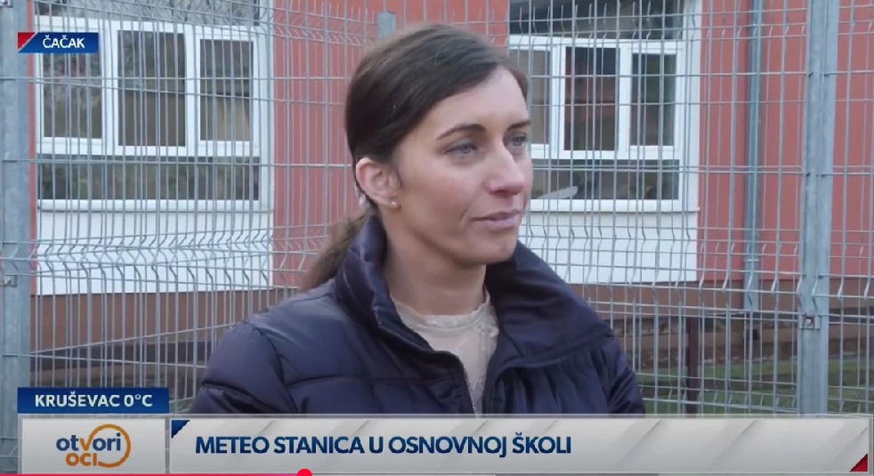 Метео станица у основној школи у Слатини